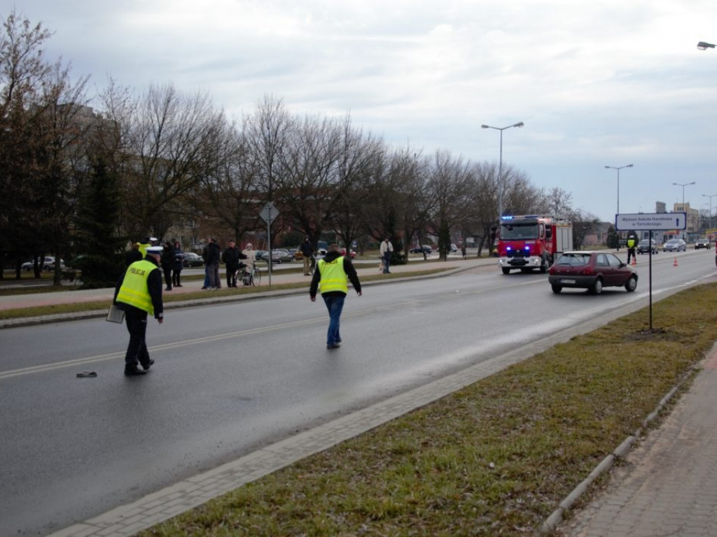 Wypadek na ulicy Sikorskiego [ZDJĘCIA]