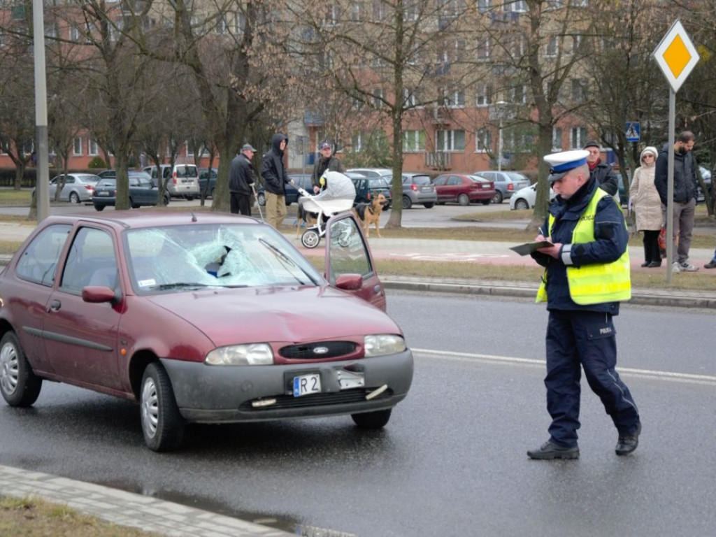Wypadek na ulicy Sikorskiego [ZDJĘCIA]