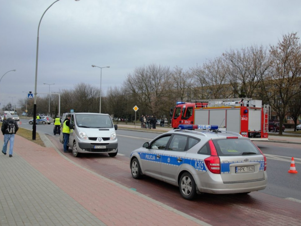 Wypadek na ulicy Sikorskiego [ZDJĘCIA]