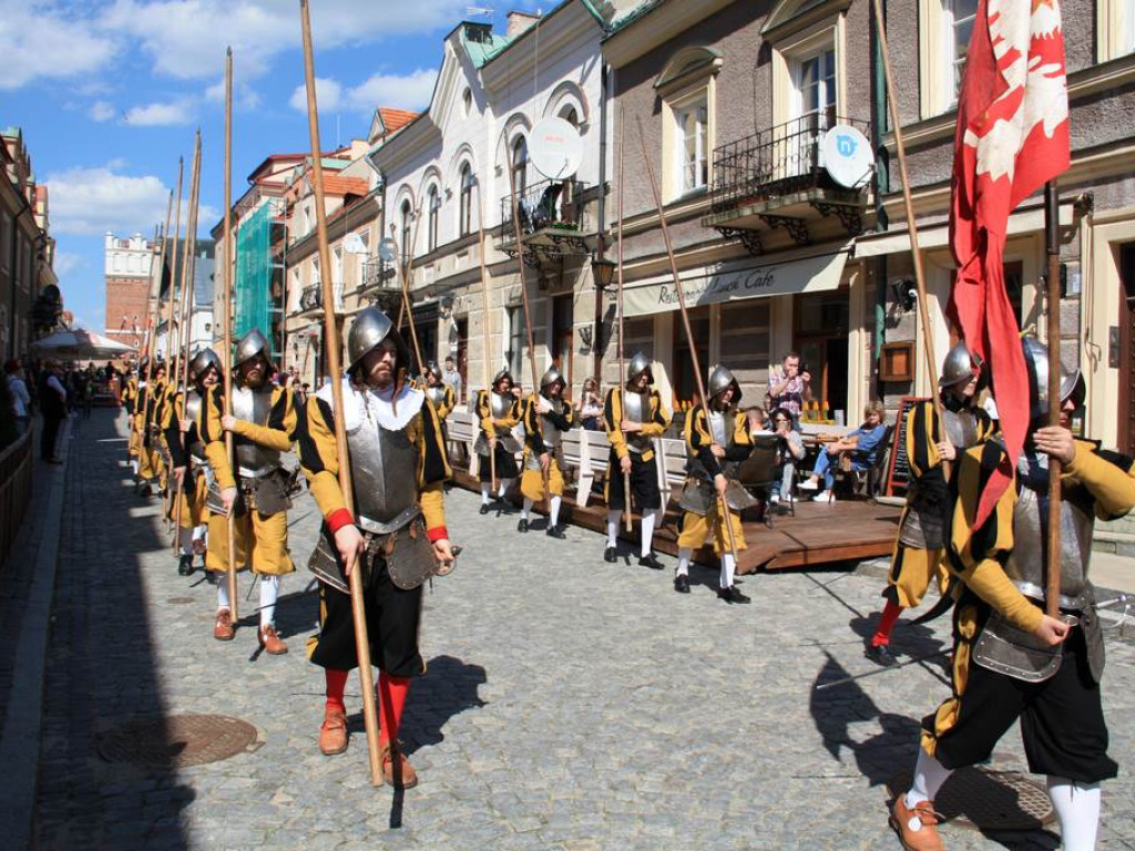 Rycerze w Sandomierzu. Sezon turystyczny rozpoczęty! [Zdjecia]