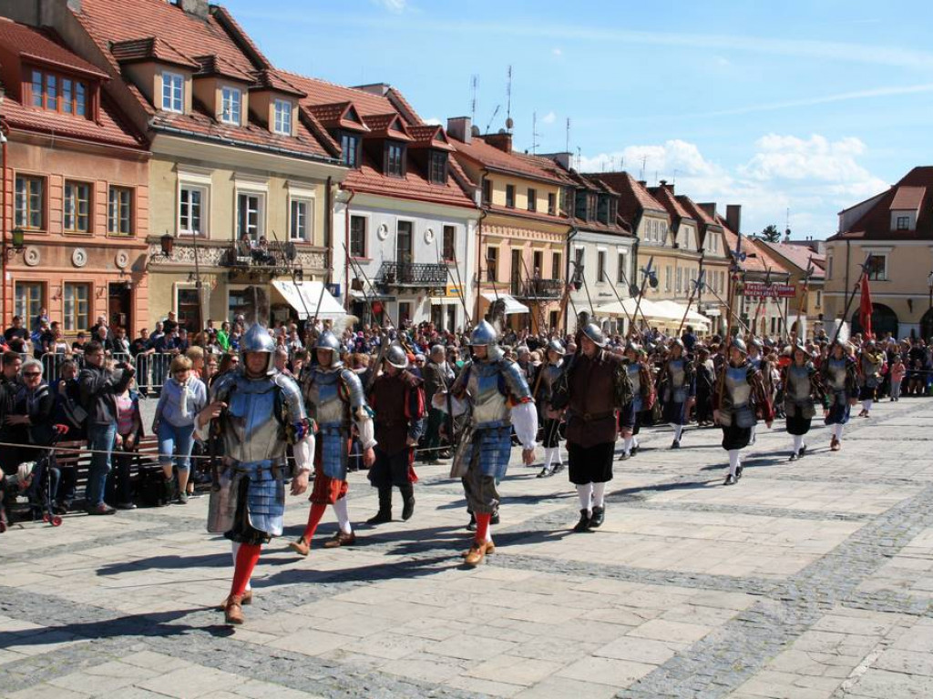 Rycerze w Sandomierzu. Sezon turystyczny rozpoczęty! [Zdjecia]