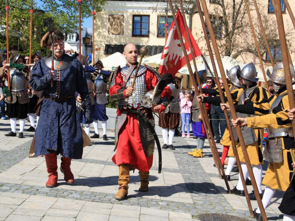 Rycerze w Sandomierzu. Sezon turystyczny rozpoczęty! [Zdjecia]