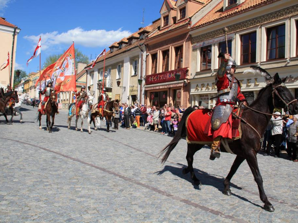 Rycerze w Sandomierzu. Sezon turystyczny rozpoczęty! [Zdjecia]