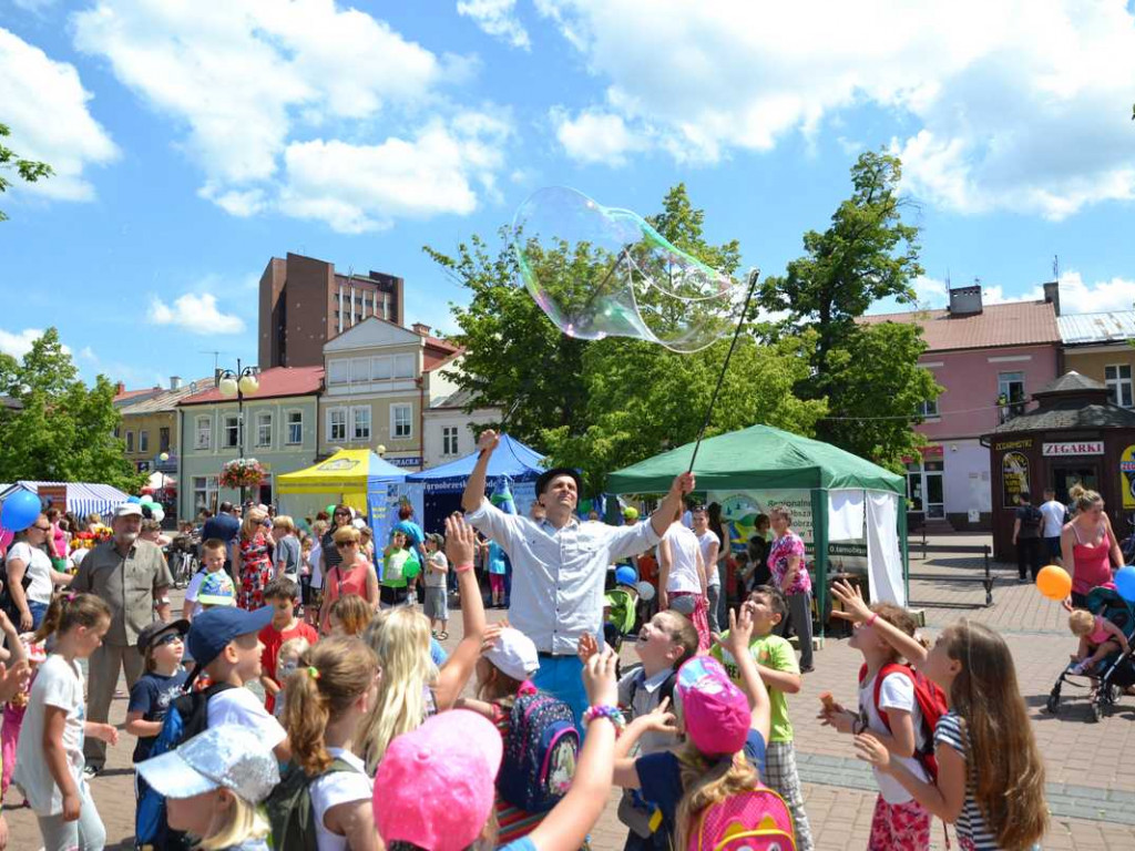 Dzień Dziecka na tarnobrzeskim rynku [ZDJĘCIA]