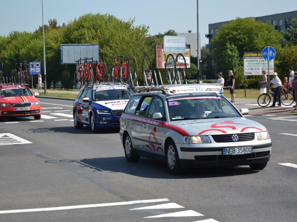 Kolarze przejechali przez Tarnobrzeg [Zdjęcia]