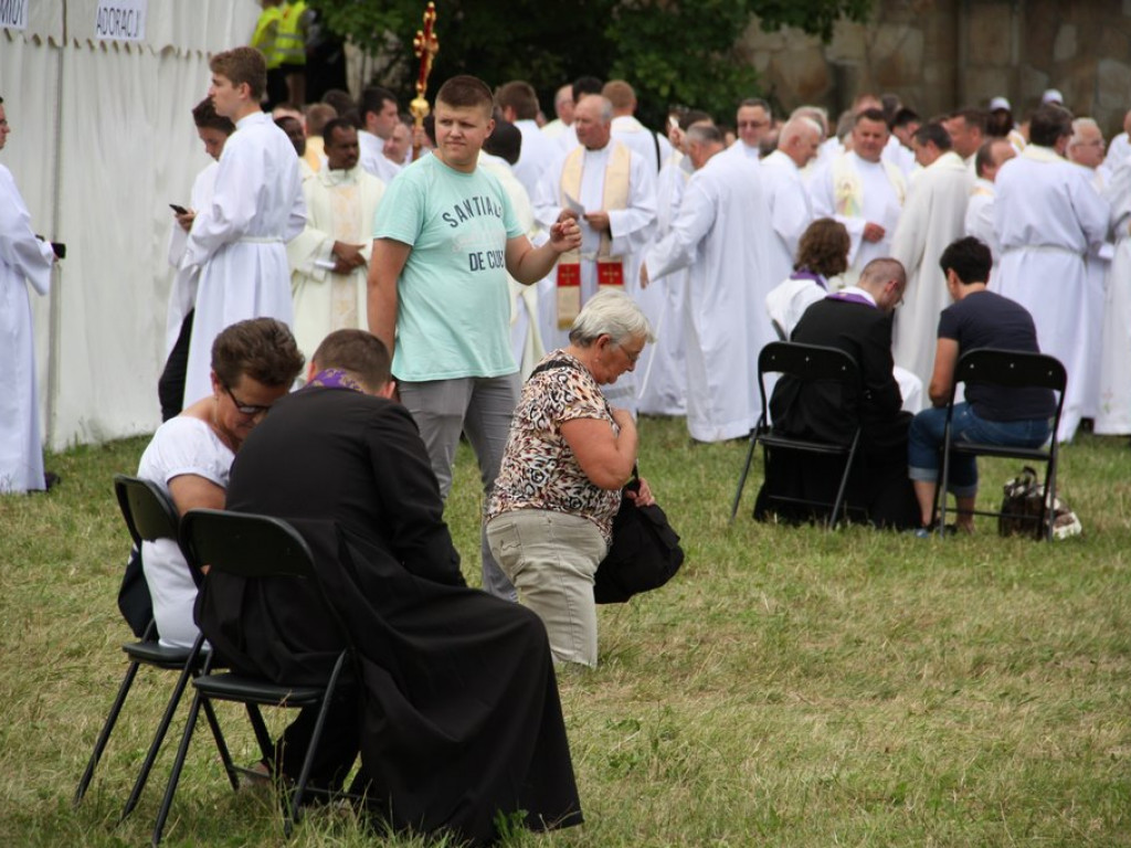 Tłumy pielgrzymów w Sandomierzu [Zdjęcia]