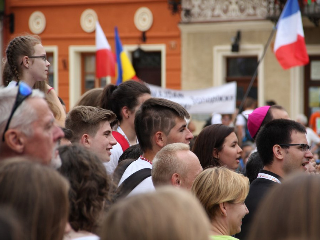 Tłumy pielgrzymów w Sandomierzu [Zdjęcia]