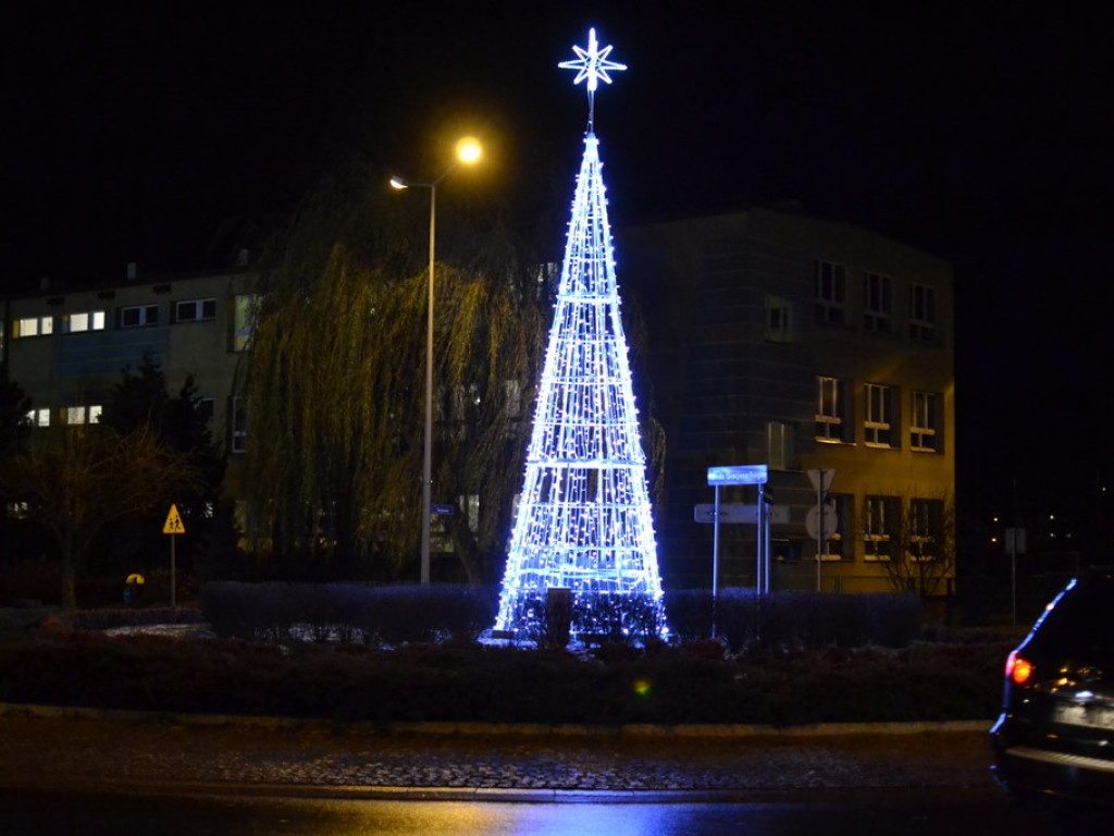 Tak świeci świąteczny Tarnobrzeg [Zdjęcia]