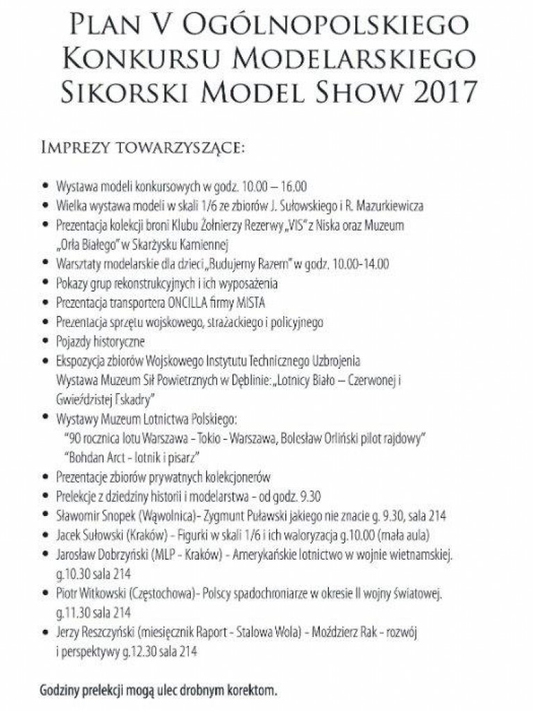 Modelarsko-historyczne show u 