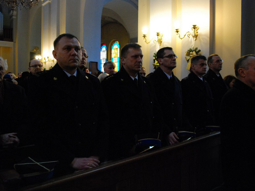 Strażacy pożegnali zmarłego kolegę [Zdjęcia]