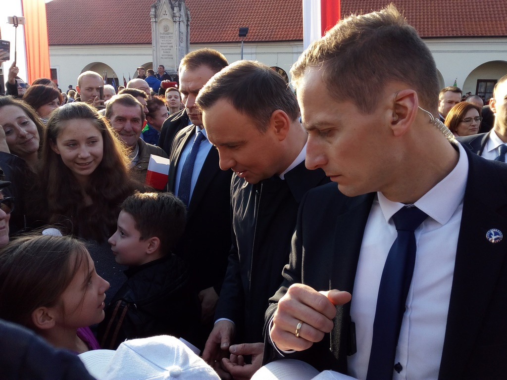 Tłumy na spotkaniu z prezydentem Andrzejem Dudą [Zdjęcia]