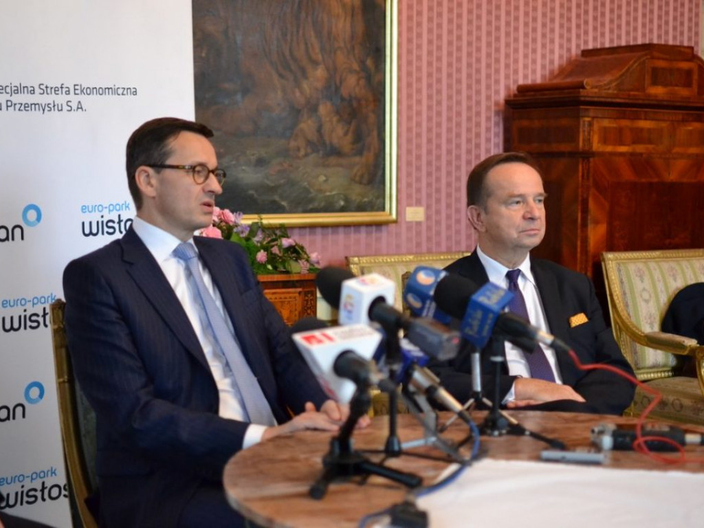 Wicepremier Mateusz Morawiecki w Baranowie Sandomierskim [ZDJĘCIA]