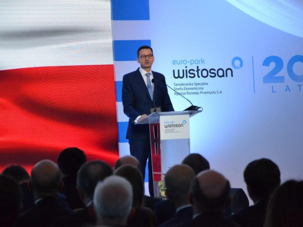 Wicepremier Mateusz Morawiecki w Baranowie Sandomierskim [ZDJĘCIA]