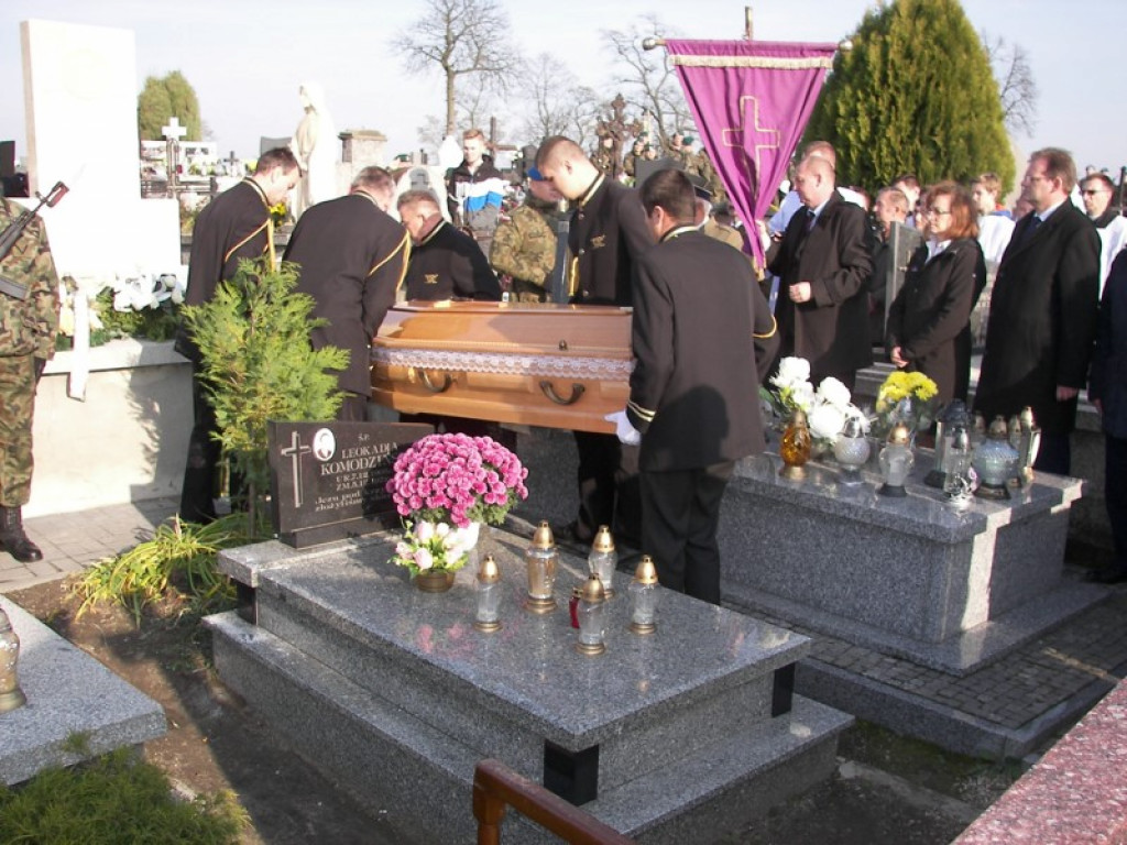 Pogrzeb Ludwika Machalskiego [ZDJĘCIA]