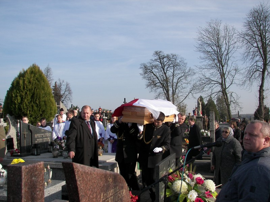 Pogrzeb Ludwika Machalskiego [ZDJĘCIA]