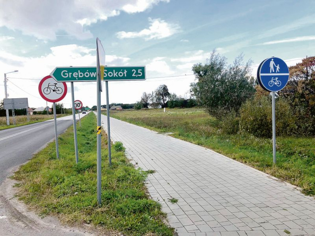 Poprawa bezpieczeństwa na drogach - powiat tarnobrzeski.