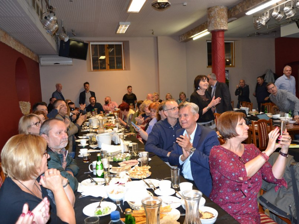 Wieczór wyborczy w sztabie Dariusza Bożka [Zdjęcia]