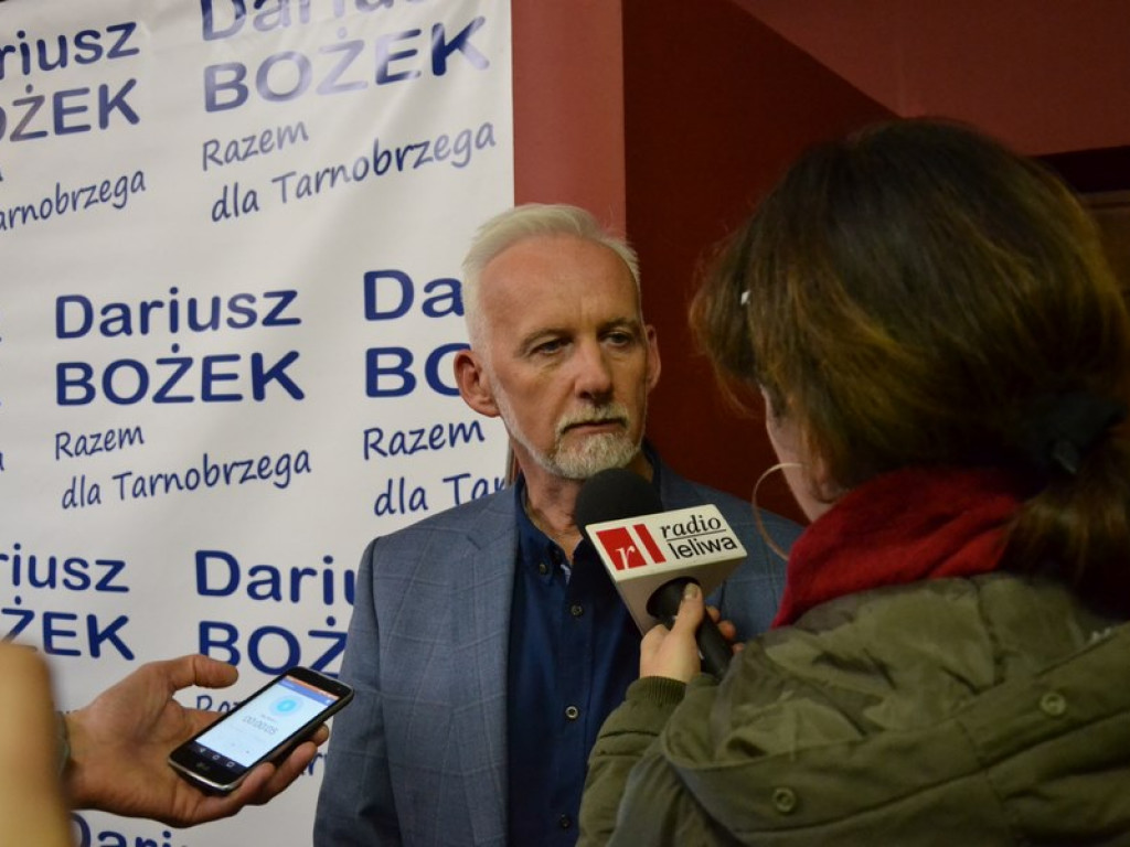 Wieczór wyborczy w sztabie Dariusza Bożka [Zdjęcia]