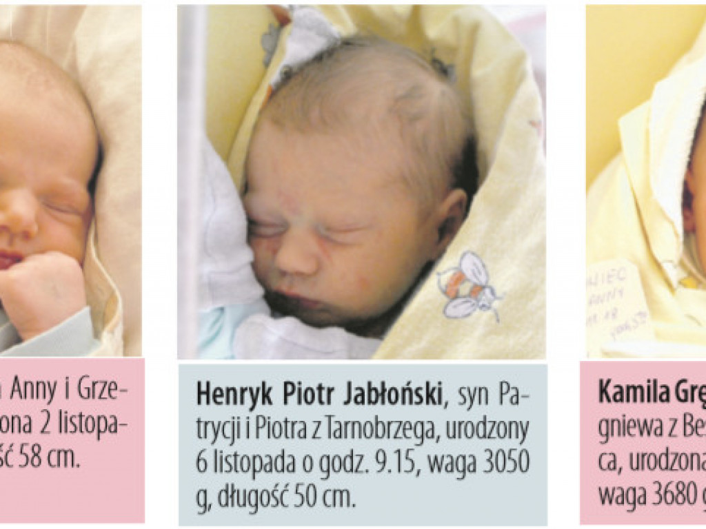 Mamo, tato już jestem! Listopad 2018 [Zdjęcia maluchów]