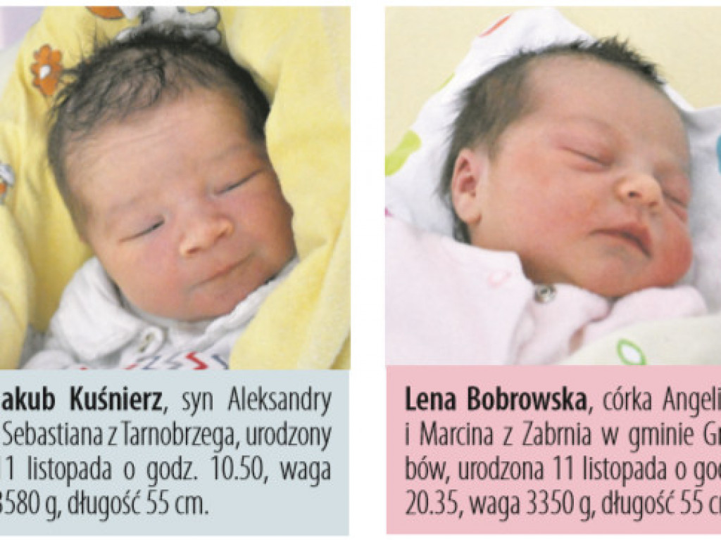 Mamo, tato już jestem! Listopad 2018 [Zdjęcia maluchów]