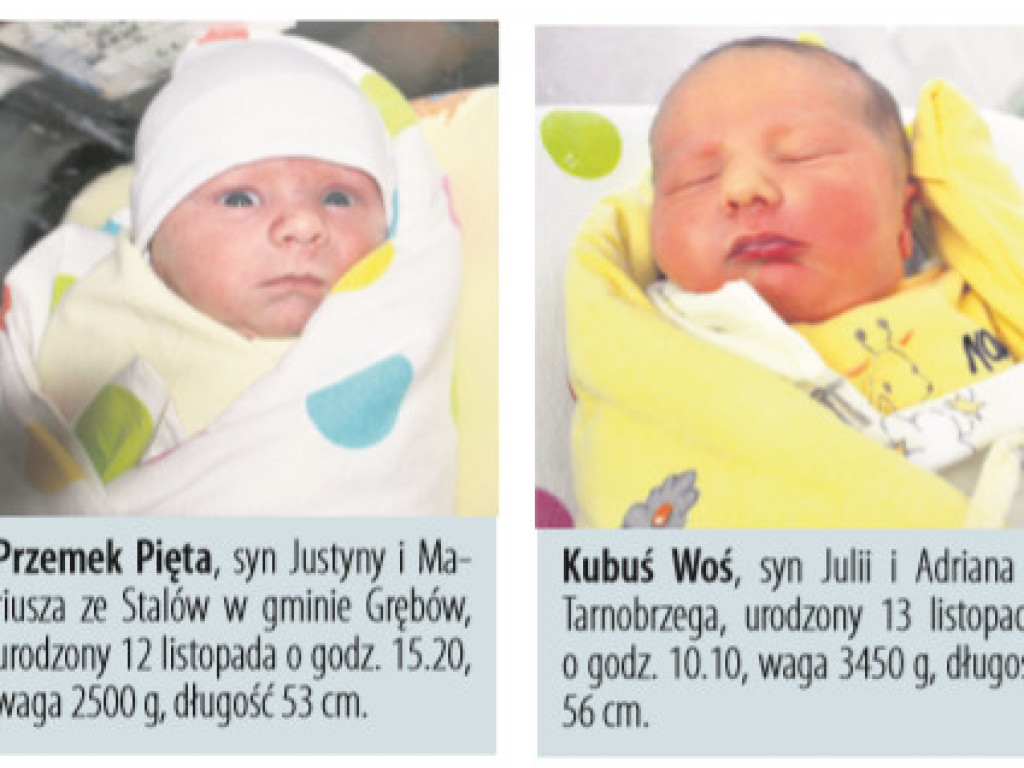 Mamo, tato już jestem! Listopad 2018 [Zdjęcia maluchów]