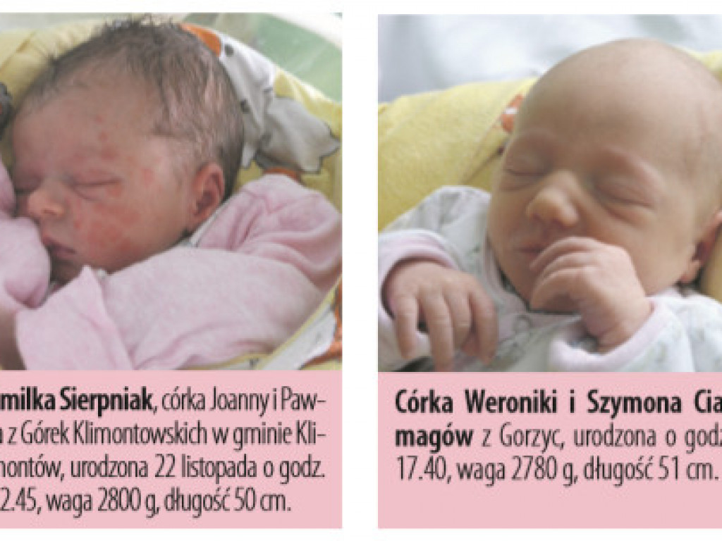 Mamo, tato już jestem! Listopad 2018 [Zdjęcia maluchów]