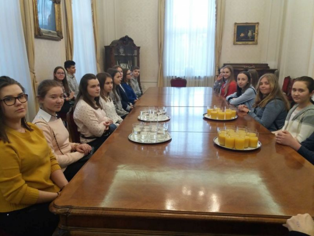 Młodzież z wizytą w Ministerstwie  Sprawiedliwości