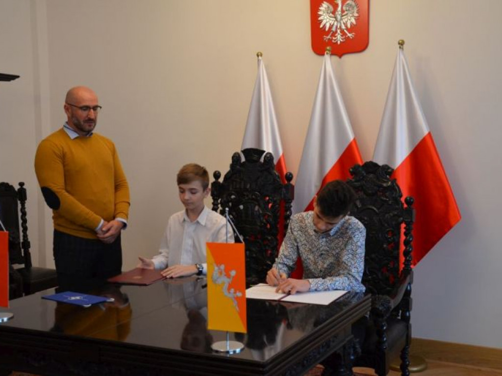 Młodzież z wizytą w Ministerstwie  Sprawiedliwości