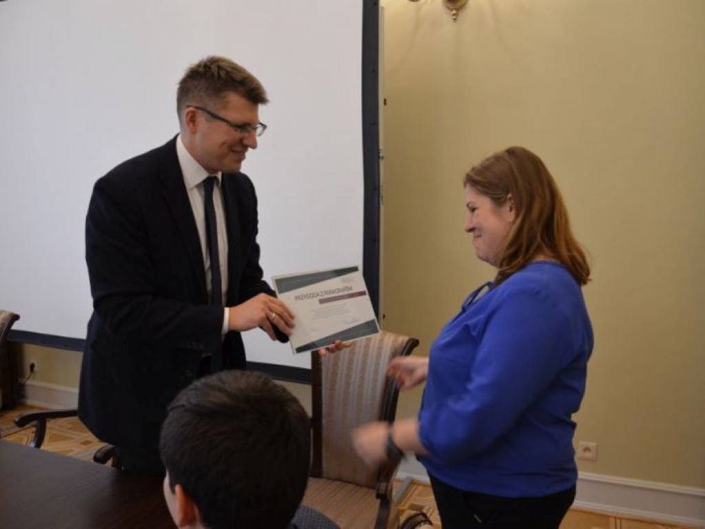 Młodzież z wizytą w Ministerstwie  Sprawiedliwości