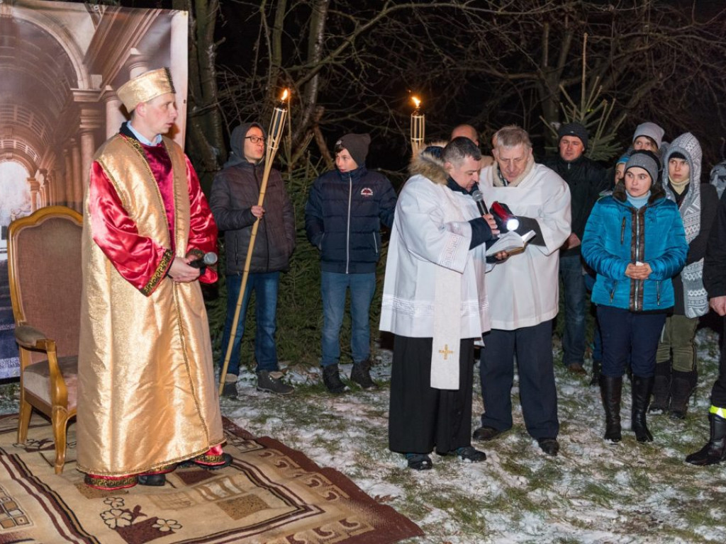 Ossolin. Świętokrzyska Pasterka w obiektywie Krzysztofa Sajeckiego