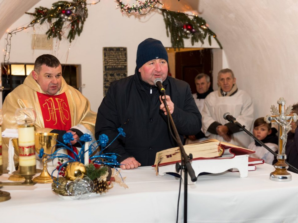 Ossolin. Świętokrzyska Pasterka w obiektywie Krzysztofa Sajeckiego