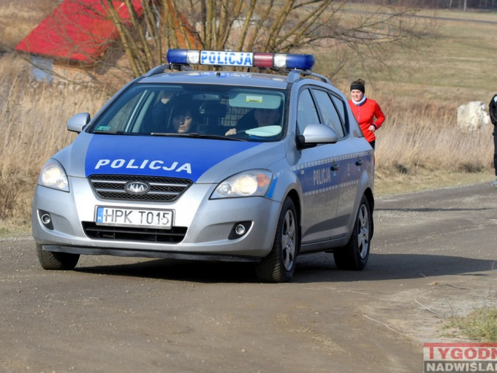 Bieg zimowy nad Jeziorem Tarnobrzeskim [zdjęcia]