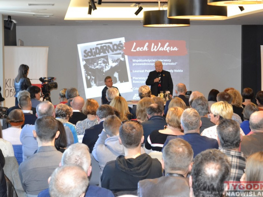 Lech Wałęsa odwiedził Tarnobrzeg [zdjęcia]