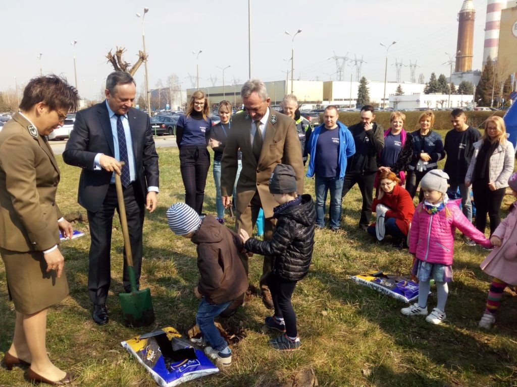 Posadzili 40 dębów na 40-lecie elektrowni [GALERIA ZDJĘĆ]