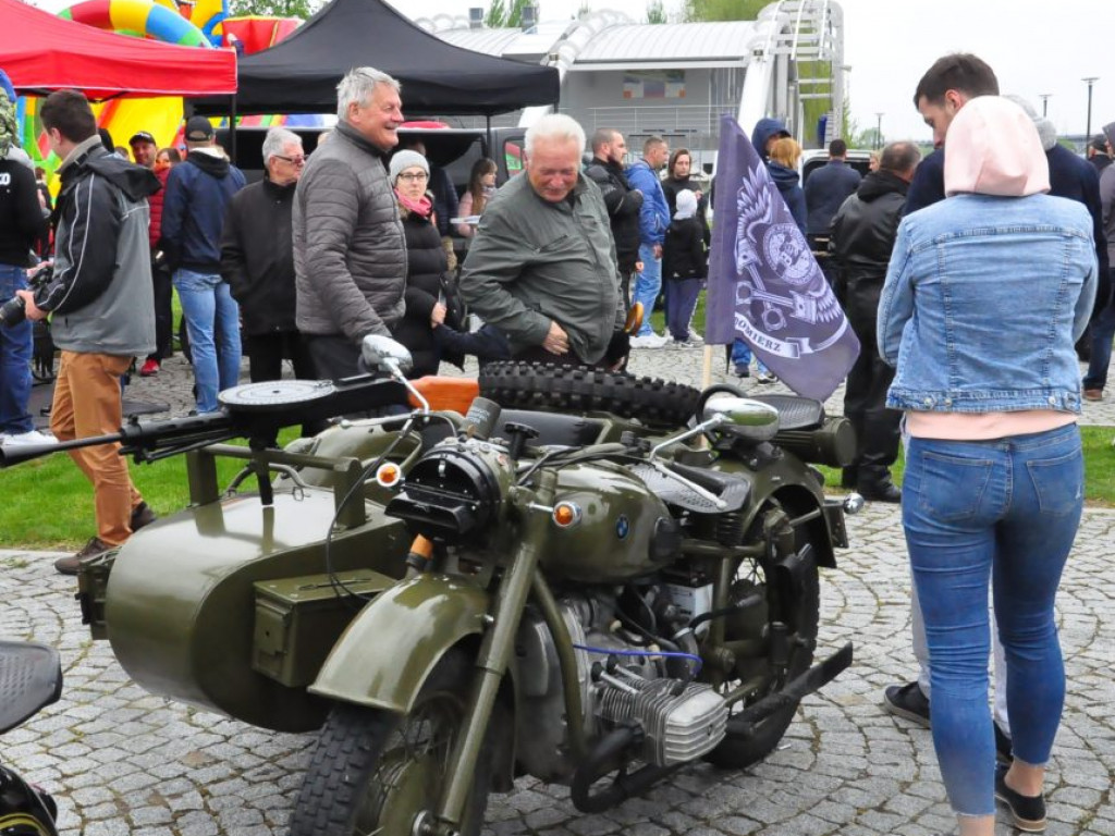 Motocyklowa niedziela w Sandomierzu [zdjęcia]