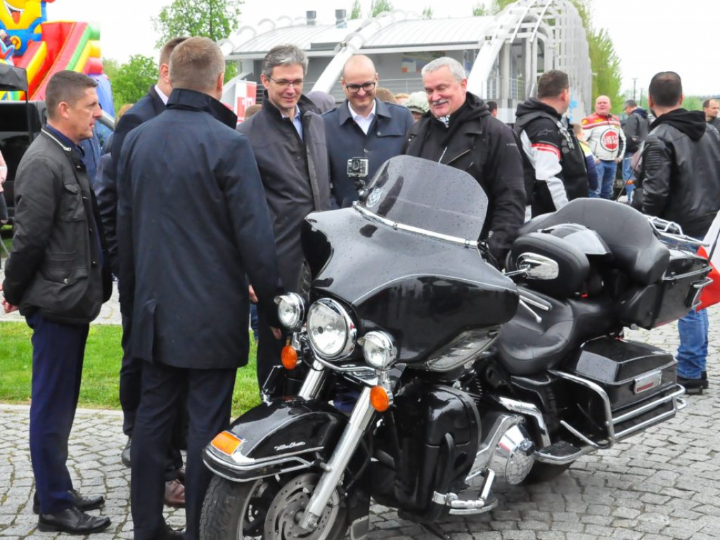 Motocyklowa niedziela w Sandomierzu [zdjęcia]
