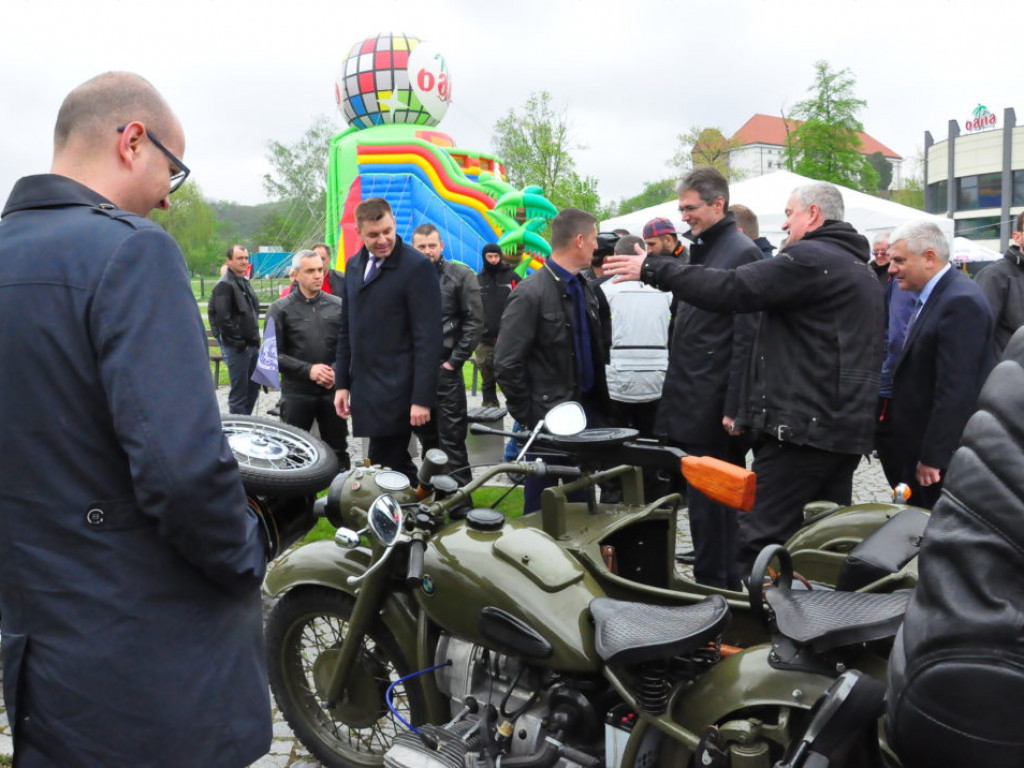Motocyklowa niedziela w Sandomierzu [zdjęcia]