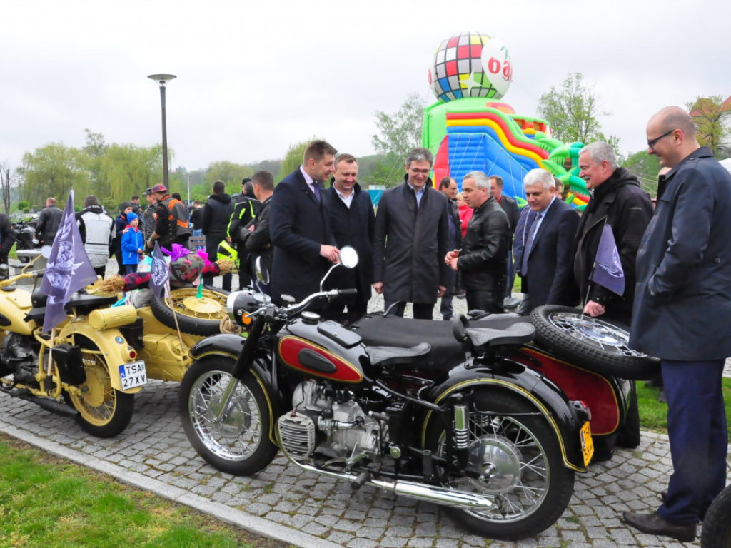 Motocyklowa niedziela w Sandomierzu [zdjęcia]