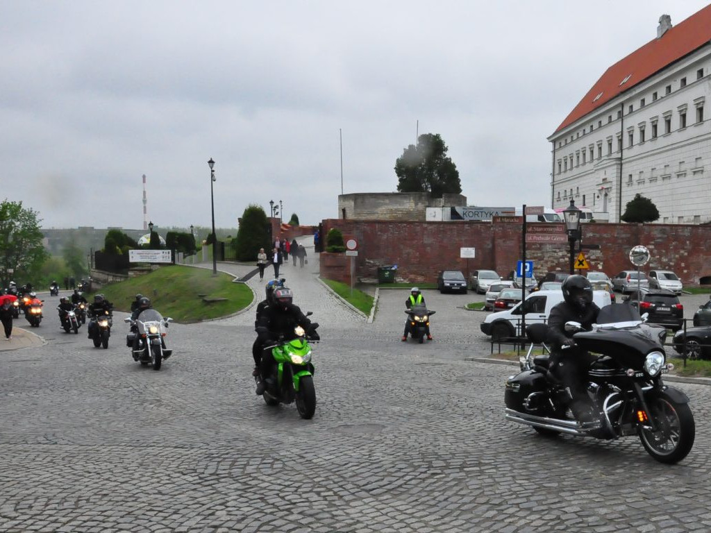 Motocyklowa niedziela w Sandomierzu [zdjęcia]