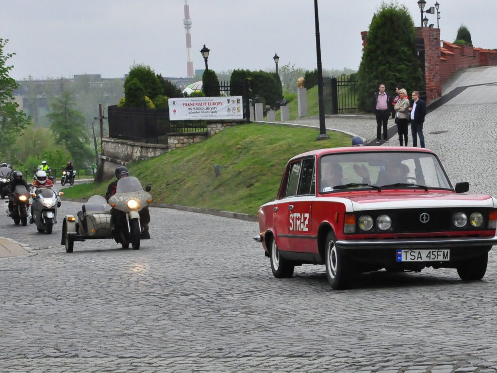 Motocyklowa niedziela w Sandomierzu [zdjęcia]