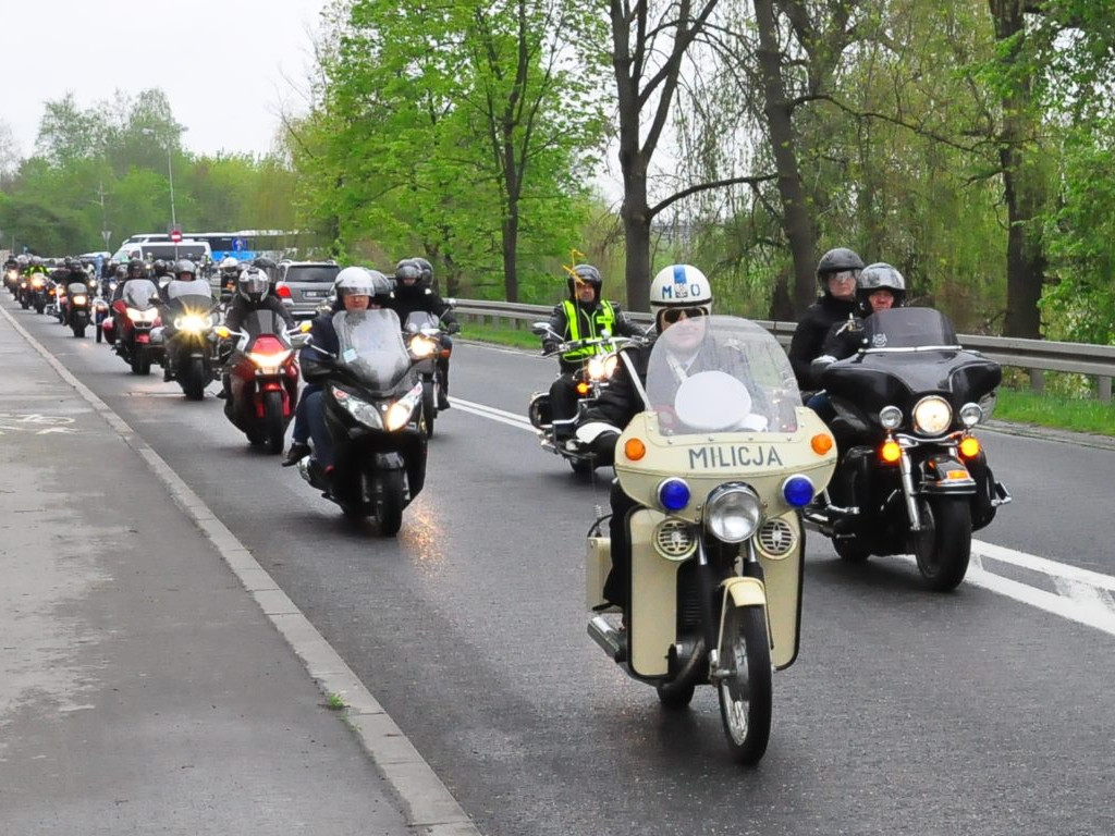 Motocyklowa niedziela w Sandomierzu [zdjęcia]