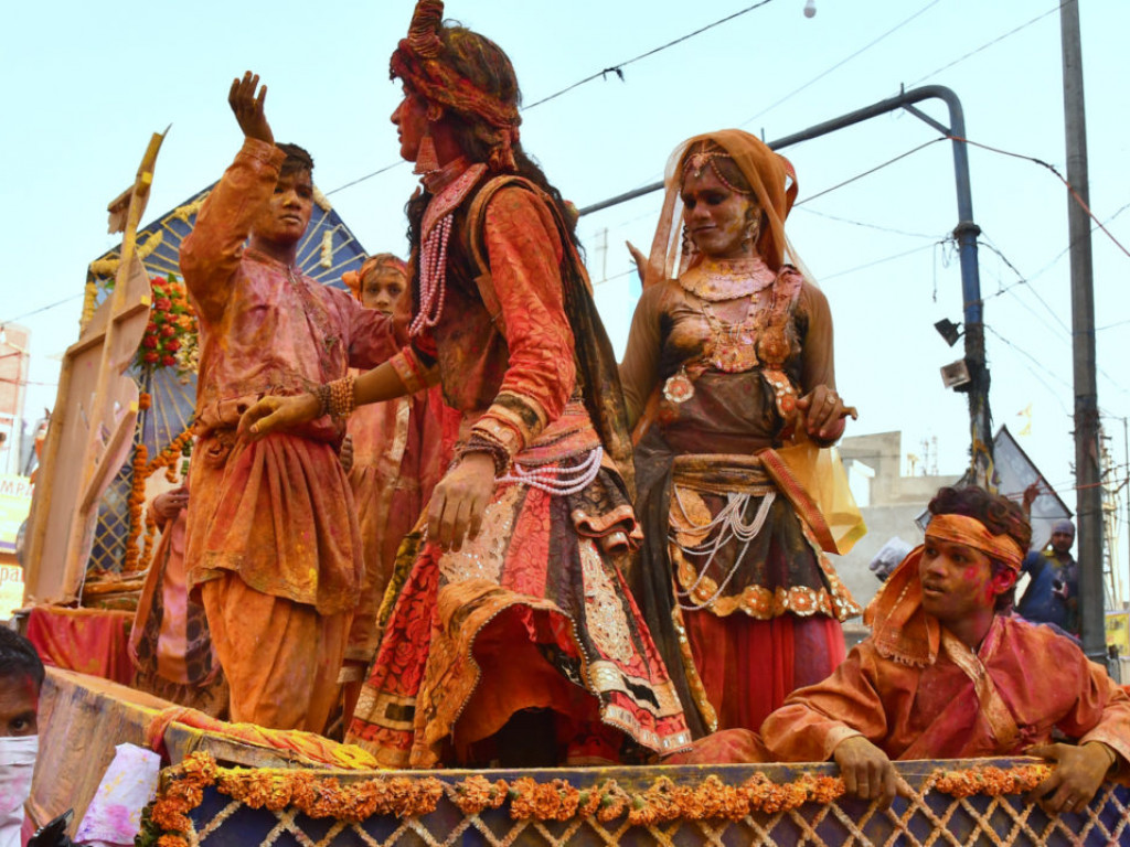 Hinduskie święto holi w obiektywie Bogdana Myśliwca [Zdjęcia]