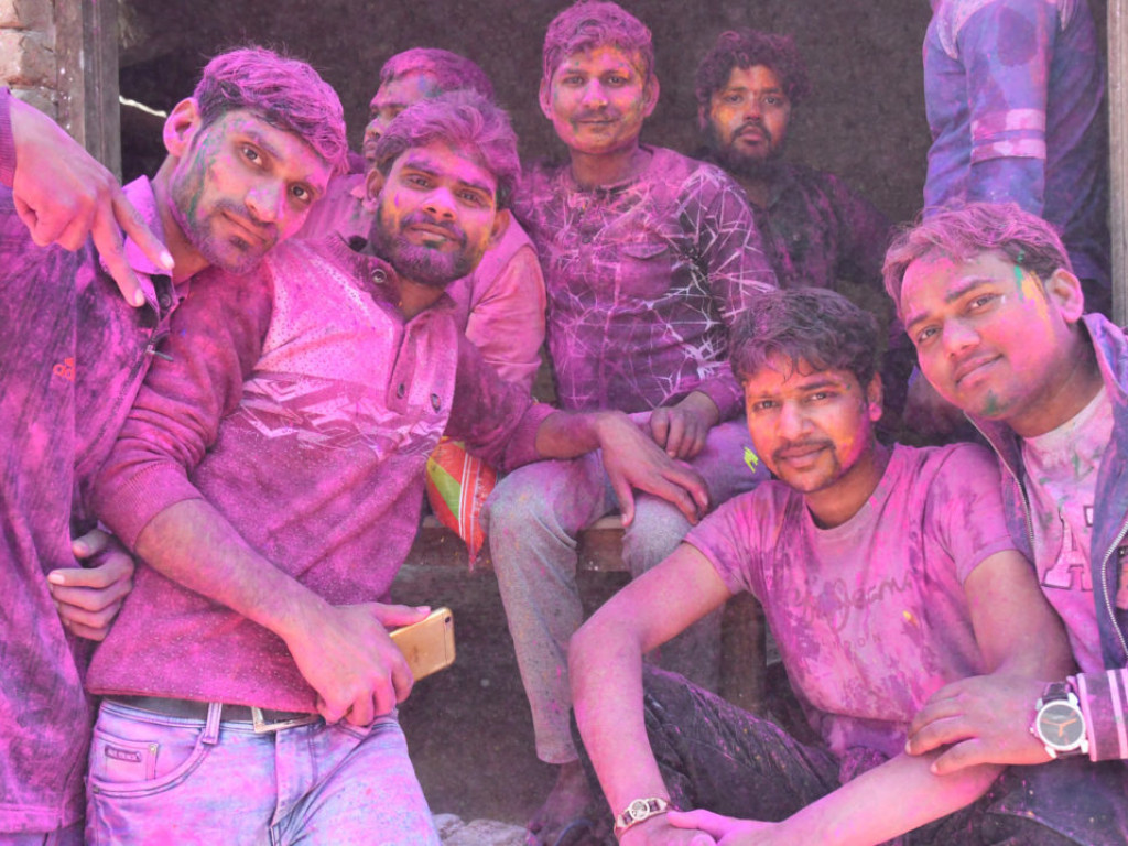 Hinduskie święto holi w obiektywie Bogdana Myśliwca [Zdjęcia]