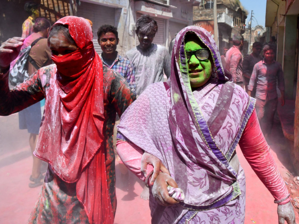 Hinduskie święto holi w obiektywie Bogdana Myśliwca [Zdjęcia]