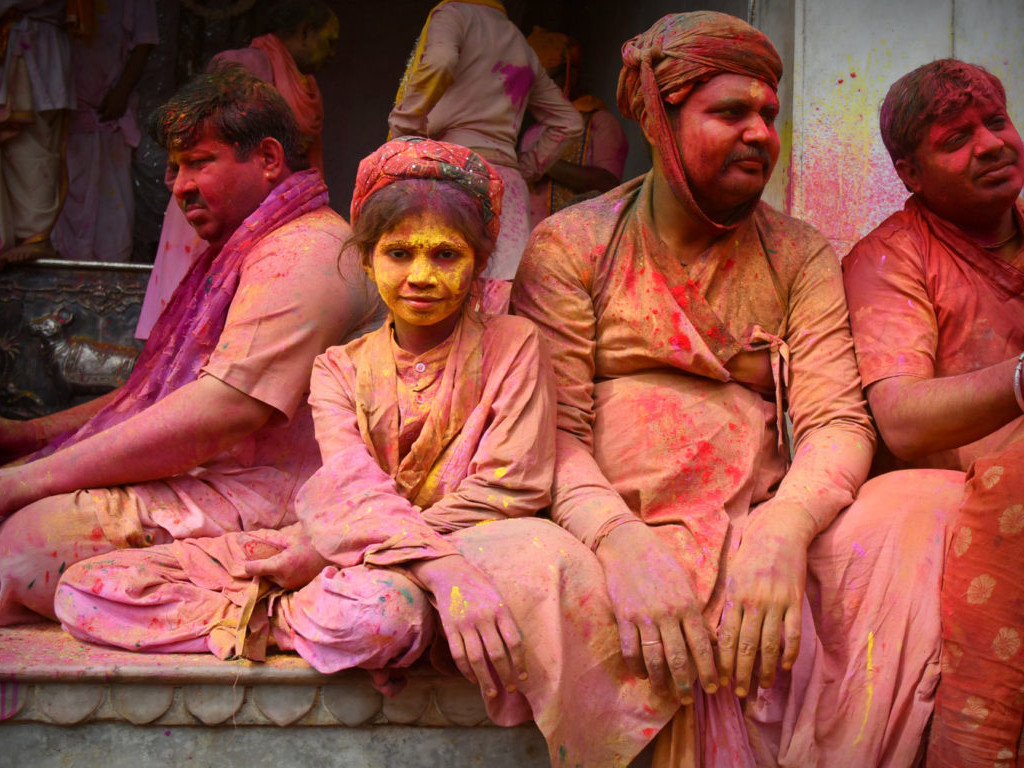 Hinduskie święto holi w obiektywie Bogdana Myśliwca [Zdjęcia]