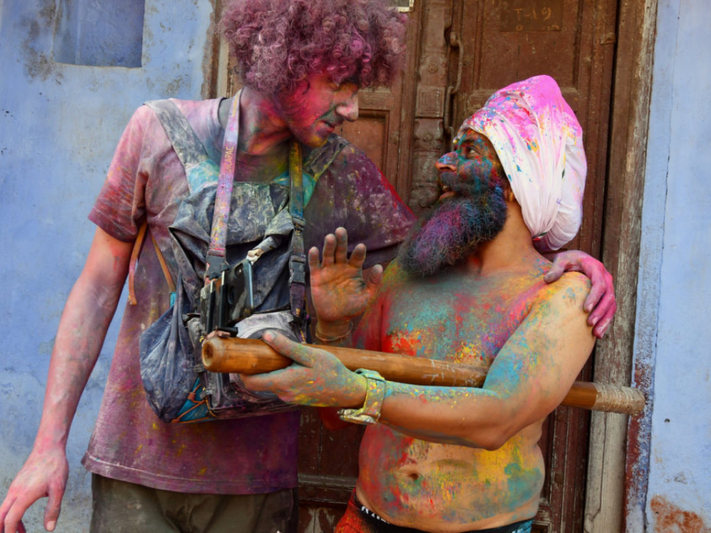 Hinduskie święto holi w obiektywie Bogdana Myśliwca [Zdjęcia]