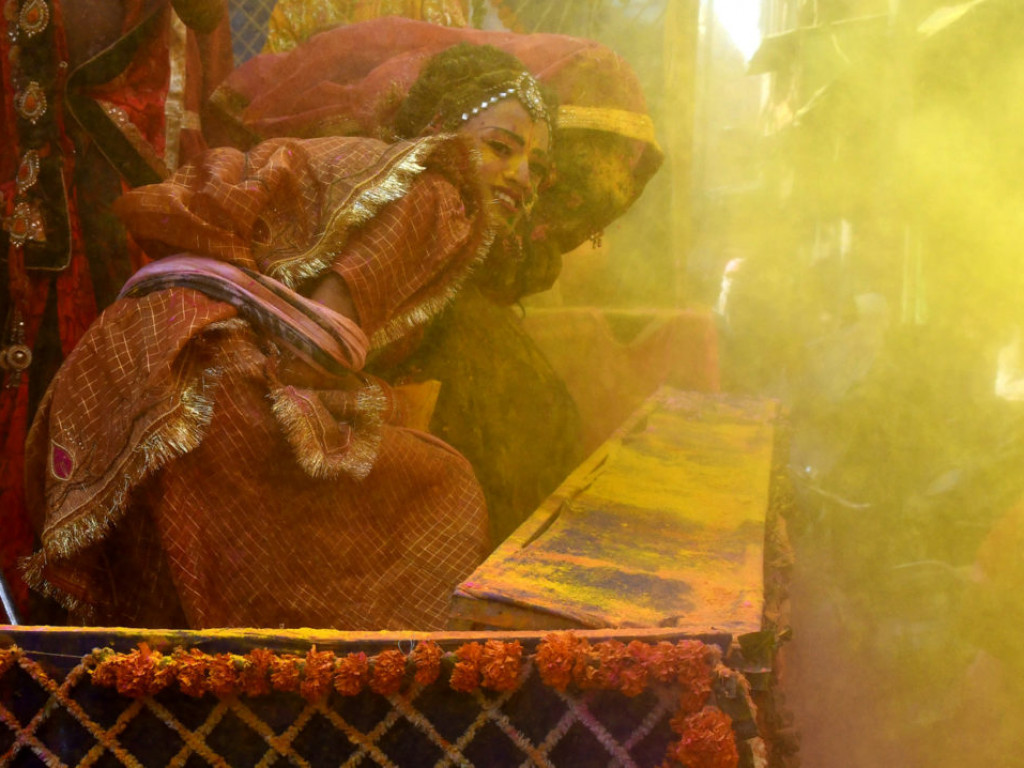 Hinduskie święto holi w obiektywie Bogdana Myśliwca [Zdjęcia]