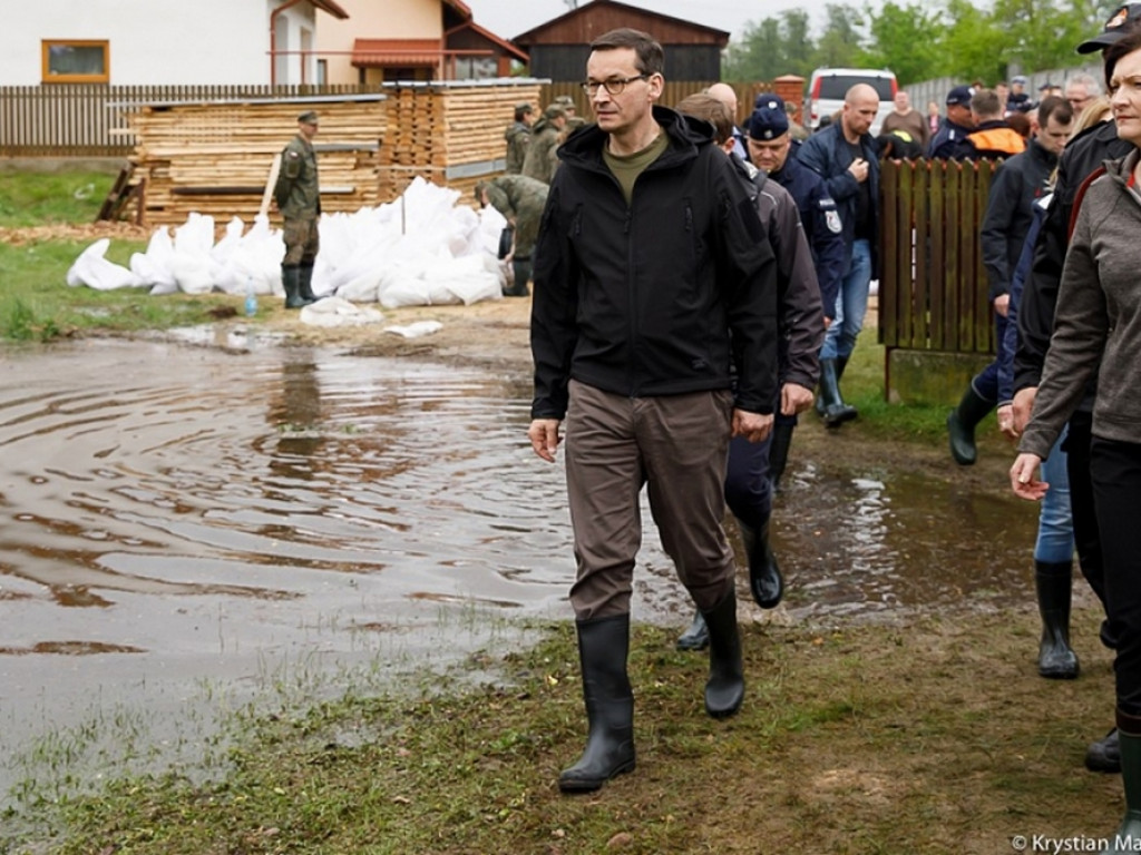 Premier Mateusz Morawiecki w gminie Bojanów