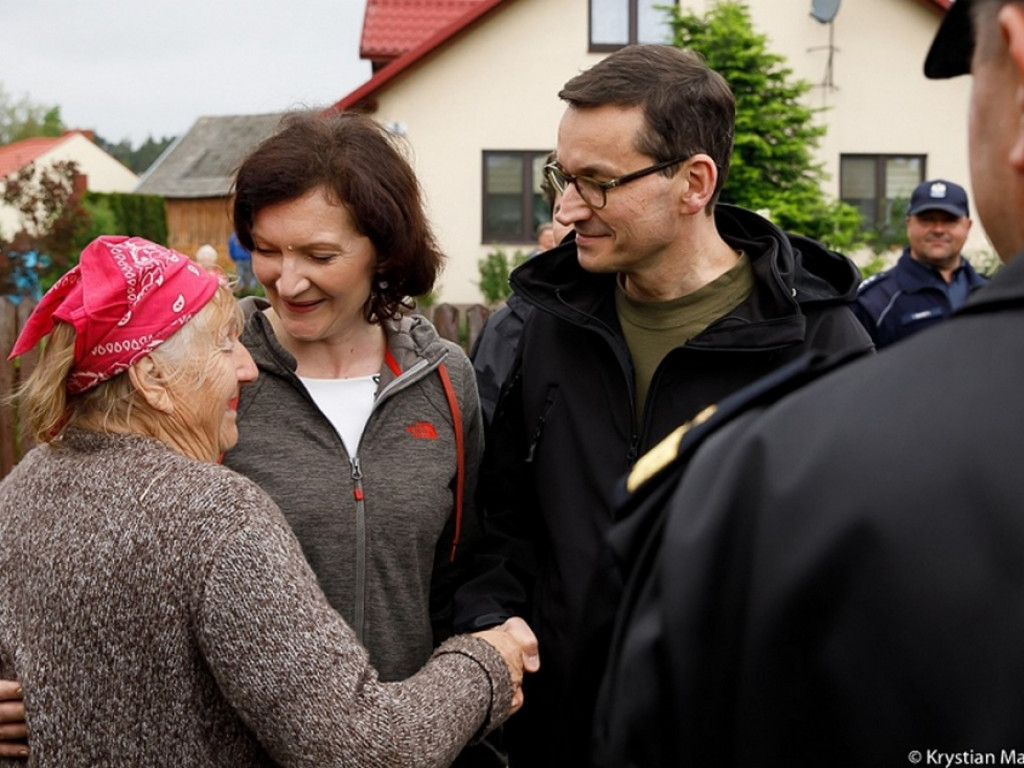 Premier Mateusz Morawiecki w gminie Bojanów