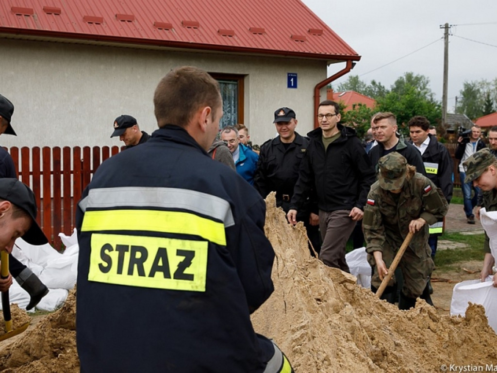 Premier Mateusz Morawiecki w gminie Bojanów